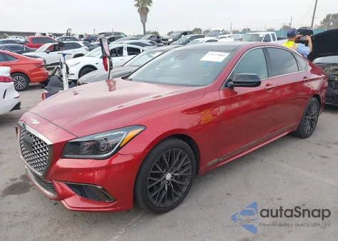 2019 Genesis G80 3.3T Sport z USA, uszkodzony, nr VIN KMHGN4JB6KU291019